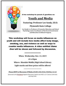 Youth & Media Parent Workshop